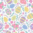 Tricoline Estampada - Páscoa Ovos Coloridos - 100% Algodão - 1,50m largura - Variante 1