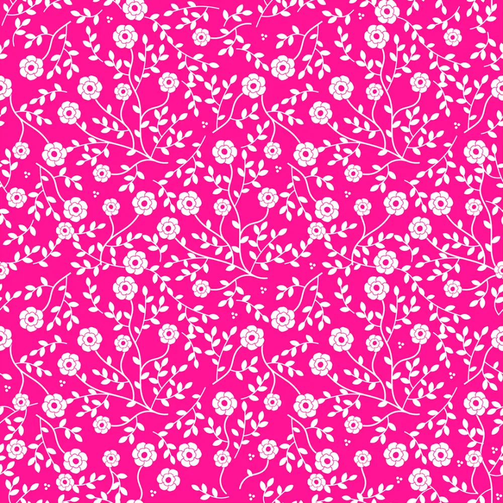 Tricoline Estampada Raminhos Delicados 100% Algodão 1,50m largura - Variante 108 Tricoline Estampada Raminhos Delicados 100% Algodão 1,50m largura - Variante 108