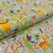 Tricoline Estampada Selva Feliz 100% Algodão 1,50m largura - Variante 1