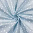 Tricoline Estampada - Estrelinhas Azul Bebê - 100% Algodão - 1,50m Largura - Variante 1 Tricoline Estampada - Estrelinhas Azul Bebê - 100% Algodão - 1,50m Largura - Variante 1