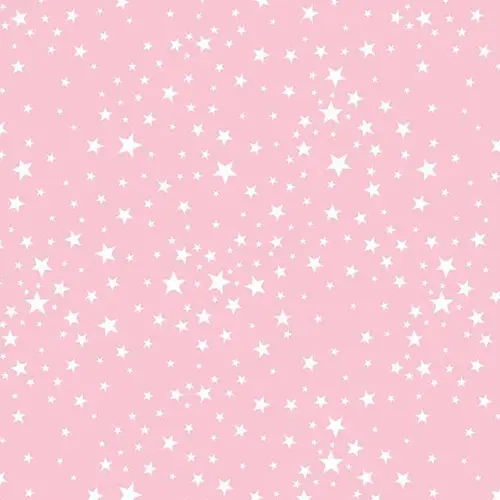 Tricoline Estampada - Estrelinhas Rosa Bebê - 100% Algodão - 1,50m Largura - Variante 1 Tricoline Estampada - Estrelinhas Rosa Bebê - 100% Algodão - 1,50m Largura - Variante 1