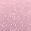 Tricoline Estampada - Estrelinhas Rosa Bebê - 100% Algodão - 1,50m Largura - Variante 1