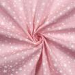 Tricoline Estampada - Estrelinhas Rosa Bebê - 100% Algodão - 1,50m Largura - Variante 1