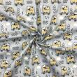 Tricoline Estampada - Trenzinho dos Animais - 100% Algodão - 1,50m largura - Variante 1