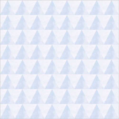 Tricoline Estampada Triângulos Composê 100% Algodão 1,50m Largura - Variante 1
