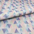 Tricoline Estampada Triângulos Composê 100% Algodão 1,50m Largura - Variante 2 Tricoline Estampada Triângulos Composê 100% Algodão 1,50m Largura - Variante 2