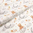 Tricoline Estampada Ursinho na Nuvem 100% Algodão 1,50m largura - Variante 1