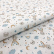 Tricoline Estampada Ursinhos Arco Íris 100% Algodão 1,50m Largura - Variante 2