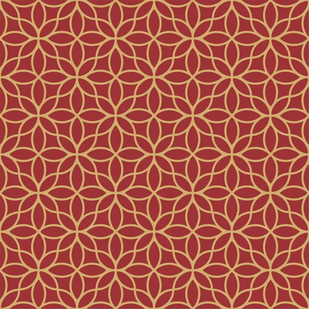 Tricoline Estampada Vitral Geométrico 100% Algodão 1,50m Largura - Variante 185