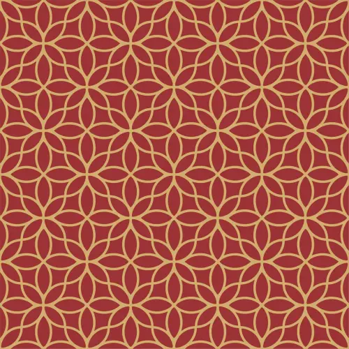 Tricoline Estampada Vitral Geométrico 100% Algodão 1,50m Largura - Variante 185