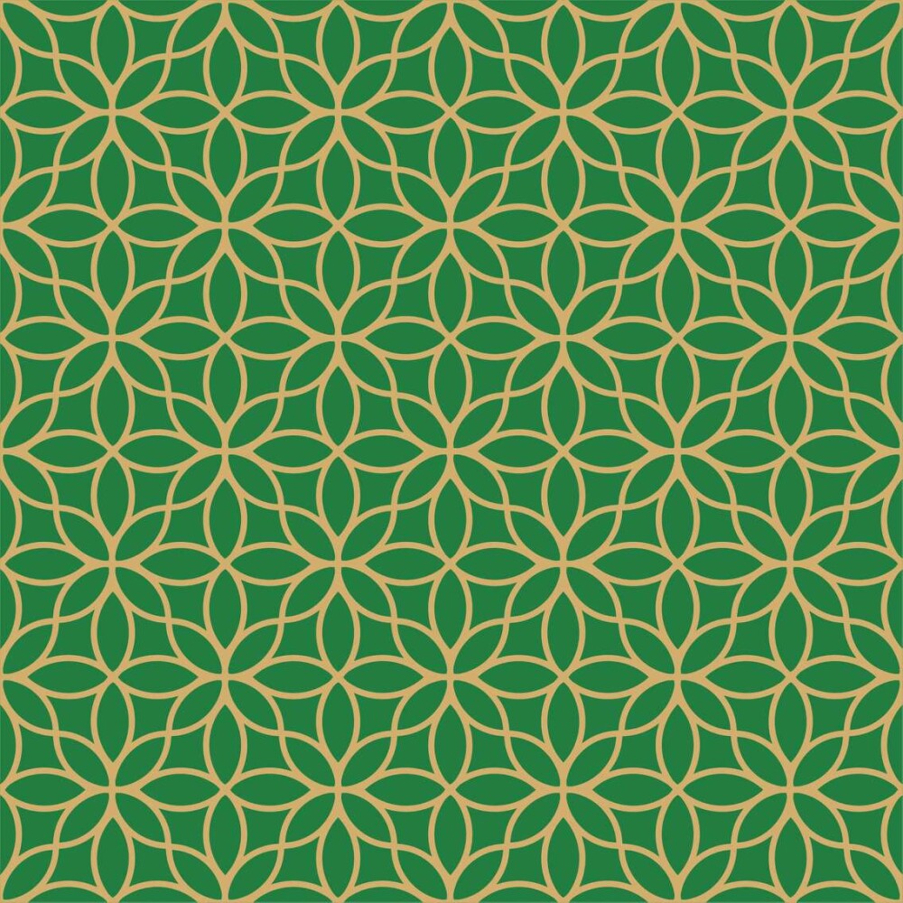 Tricoline Estampada Vitral Geométrico 100% Algodão 1,50m Largura - Variante 186