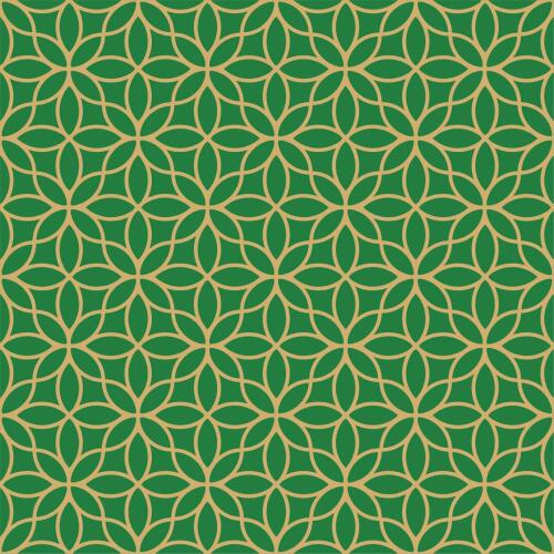 Tricoline Estampada Vitral Geométrico 100% Algodão 1,50m Largura - Variante 186