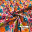 Tricoline Exclusiva Coleção Dimensões Florais 100% Algodão 1,50m Largura - Crochê