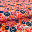 Tricoline Exclusiva Coleção Dimensões Florais 100% Algodão 1,50m Largura - Holanda