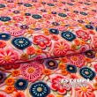 Tricoline Exclusiva Coleção Dimensões Florais 100% Algodão 1,50m Largura - Holanda
