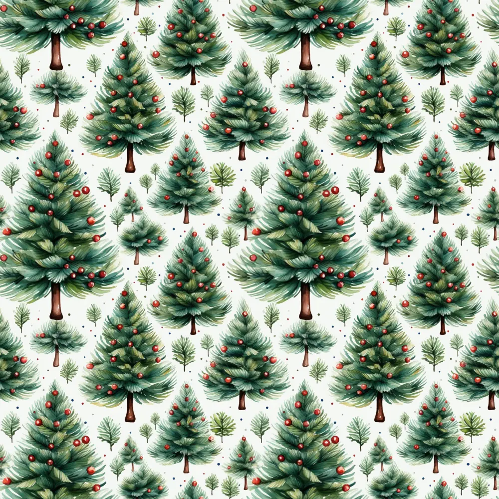 Tricoline Exclusiva Coleção JLM Natal Festivo 100% Algodão 1,50m Largura - Arvore decorada