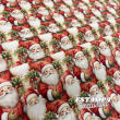 Tricoline Exclusiva Coleção JLM Papai Noel Sobreposto 100% Algodão 1,50m Largura - Variante 1