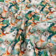 Tricoline Exclusiva Coleção Natal Animais Polo Norte 100% Algodão 1,50m Largura - Variante 1
