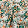Tricoline Exclusiva Coleção Natal Animais Polo Norte 100% Algodão 1,50m Largura - Variante 1
