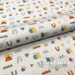 Tricoline Exclusiva Coleção Safari Universo Encantado 100% Algodão 1,50m Largura - Compose fundo branco