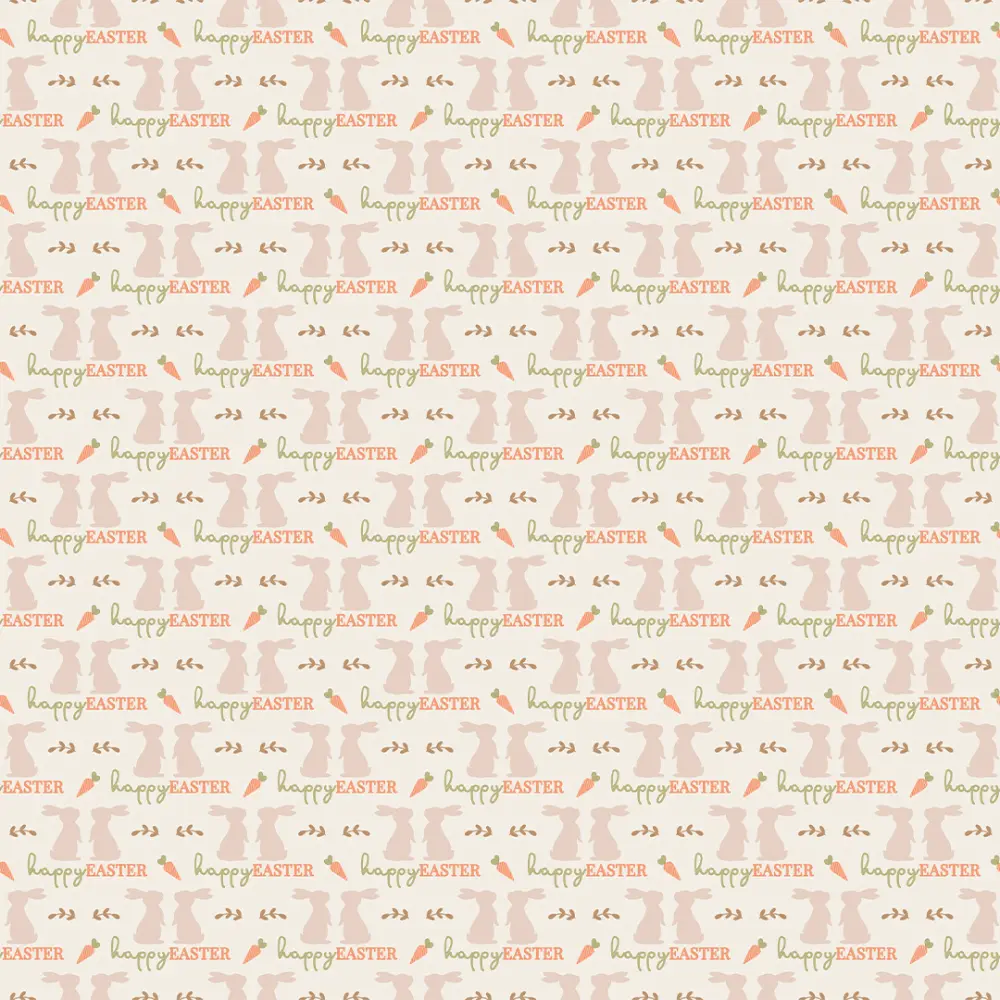 Tricoline Exclusiva Páscoa Coleção Cenourinhas 100% Algodão 1,50m Largura - Casal coelhos