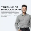 Tricoline PROFIT DOPTEX Para Camisaria Cores Claras 67% Poliester 33% Algodão 1,60L - Silver