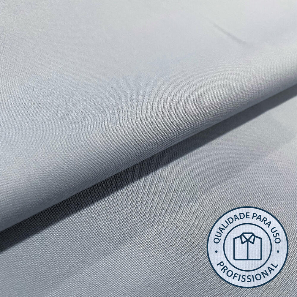 Tricoline PROFIT DOPTEX Para Camisaria Cores Claras 67% Poliester 33% Algodão 1,60L - Cinza claro