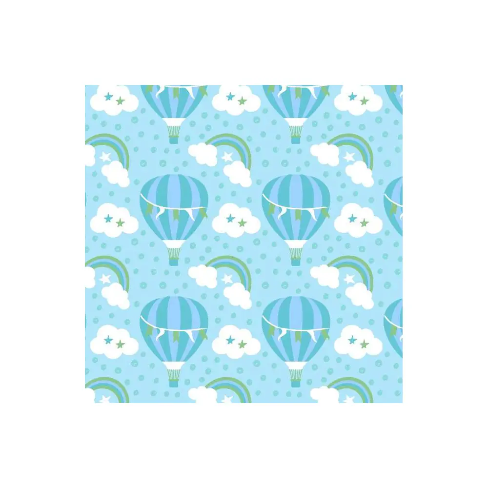 Tricoline Fernando Maluhy - Balão Cute - 100% Algodão - C01 Tricoline Fernando Maluhy - Balão Cute - 100% Algodão - C01