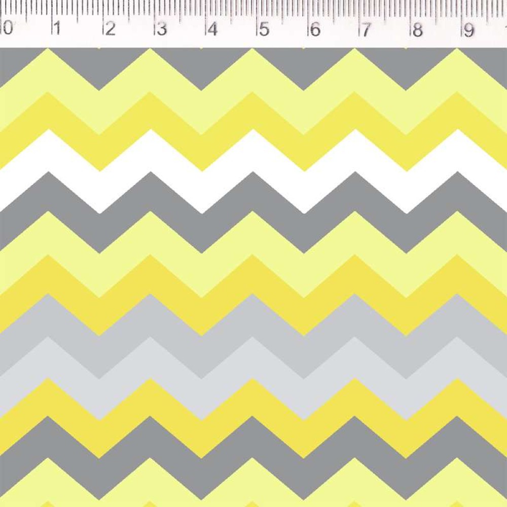 Tricoline Fernando Maluhy - Chevron Médio - 100% Algodão - C10