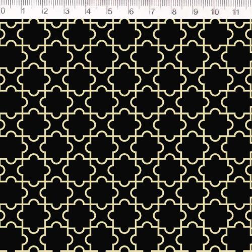 Tricoline Fernando Maluhy - Composê Crisantemo - 100% Algodão - C01