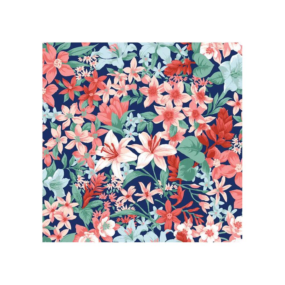 Tricoline Fernando Maluhy - Fiori I - 100% Algodão - C03
