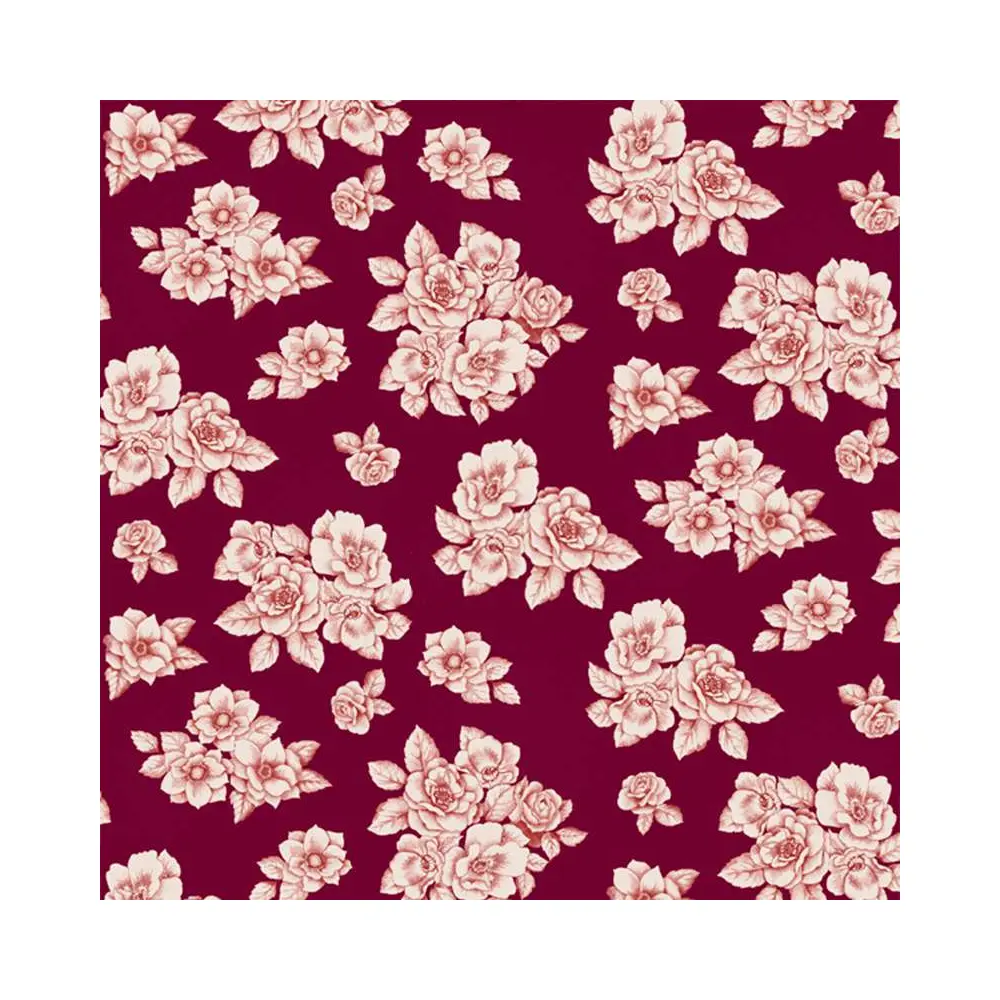 Tricoline Fernando Maluhy - Floral - 100% Algodão - C01