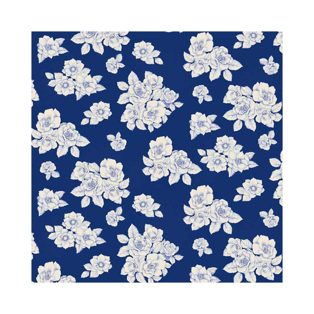 Tricoline Fernando Maluhy - Floral - 100% Algodão - C02