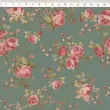 Tricoline Fernando Maluhy - Linho Mini Rosas - 100% Algodão - C03