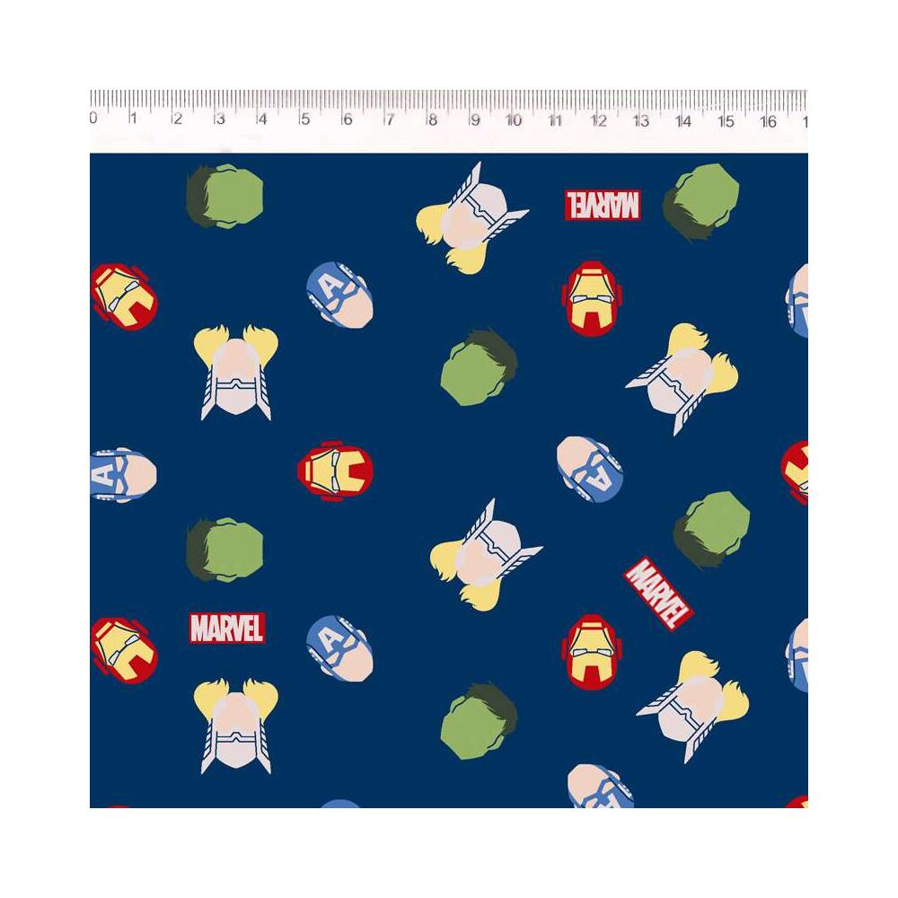 Tricoline Fernando Maluhy - Marvel Avengers Mini - 100% Algodão - C01