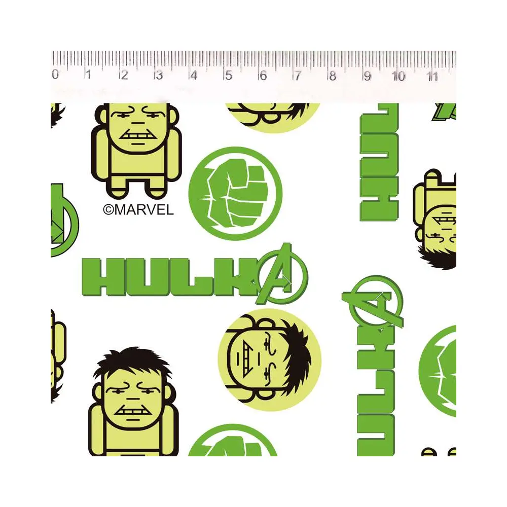Tricoline Fernando Maluhy - Marvel Mini Hulk - 100% Algodão - C01