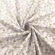 Tricoline Fernando Maluhy - Mini Raminhos Rosas - 100% Algodão - C05