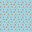 Tricoline Fernando Maluhy - Coleção Fresa Morango com Flores - 100% Algodão - C01