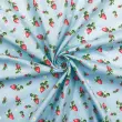 Tricoline Fernando Maluhy - Coleção Fresa Morango com Flores - 100% Algodão - C01
