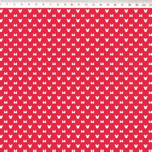 Tricoline Fernando Maluhy - Poá Disney Minnie - 100% Algodão - C01
