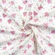 Tricoline Fernando Maluhy - Ramos Rosas - 100% Algodão - C01