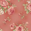 Tricoline Fernando Maluhy - Rosas Degradê - 100% Algodão - C01