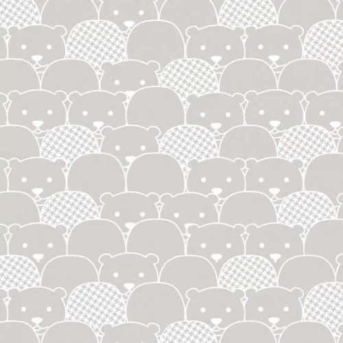 Tricoline Fernando Maluhy - Ursinho Teddy Face - 100% Algodão - C10 Tricoline Fernando Maluhy - Ursinho Teddy Face - 100% Algodão - C10