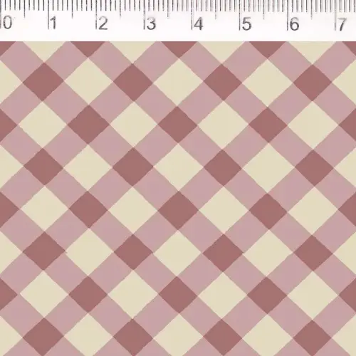 Tricoline Fernando Maluhy Xadrez Enviesado 100% Algodão - C01 Tricoline Fernando Maluhy Xadrez Enviesado 100% Algodão - C01