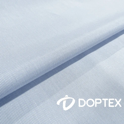 Tricoline LONDON DOPTEX Sem Elastano 67% Algodão 33% Poliéster 1,50L - 1428 - azul claro