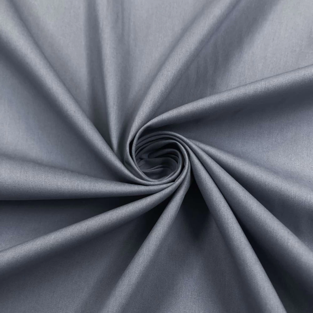 Tricoline Lisa Fernando Maluhy 100% Algodão 1,50m Largura - Cinza zinco Tricoline Lisa Fernando Maluhy 100% Algodão 1,50m Largura - Cinza zinco