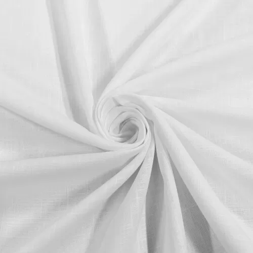 Tricoline Cambraia Flamê 100% Algodão 1,60m Largura - Branco