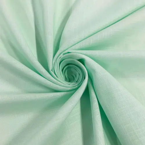 Tricoline Cambraia Flamê 100% Algodão 1,60m Largura - Verde água
