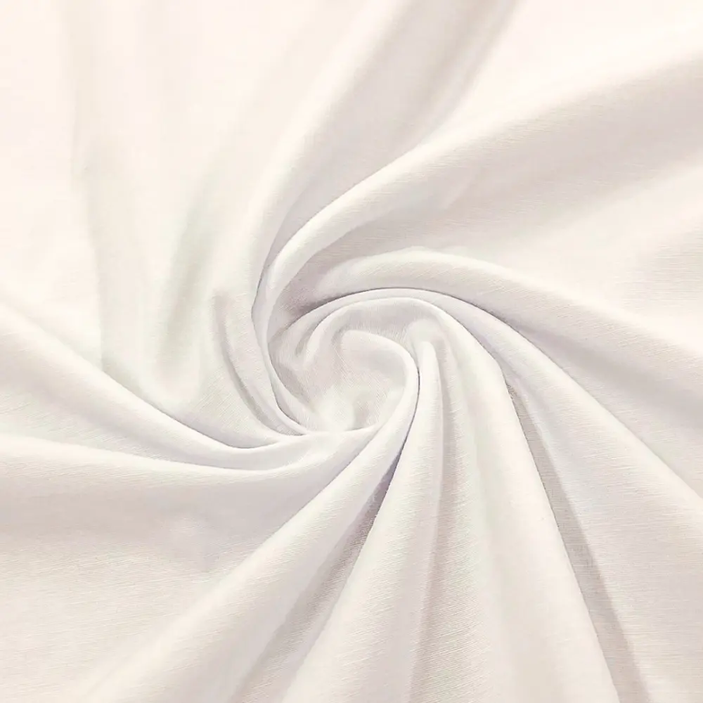 Tricoline Mista CORES CLARAS Soft Touch 60% Algodão 40% Poliester 1,60m largura - Branco Tricoline Mista CORES CLARAS Soft Touch 60% Algodão 40% Poliester 1,60m largura - Branco