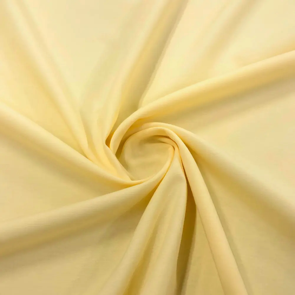 Tricoline Mista CORES CLARAS Soft Touch 60% Algodão 40% Poliester 1,60m largura - Amarelo bebê Tricoline Mista CORES CLARAS Soft Touch 60% Algodão 40% Poliester 1,60m largura - Amarelo bebê